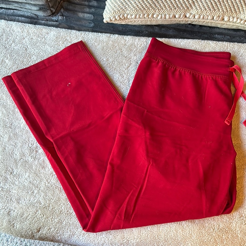 Figs Technical Collection Red Pants - image 1